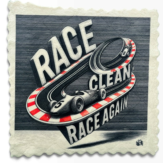 576. RACE CLEAN RACE AGAIN – Mikrofaser Putztuch