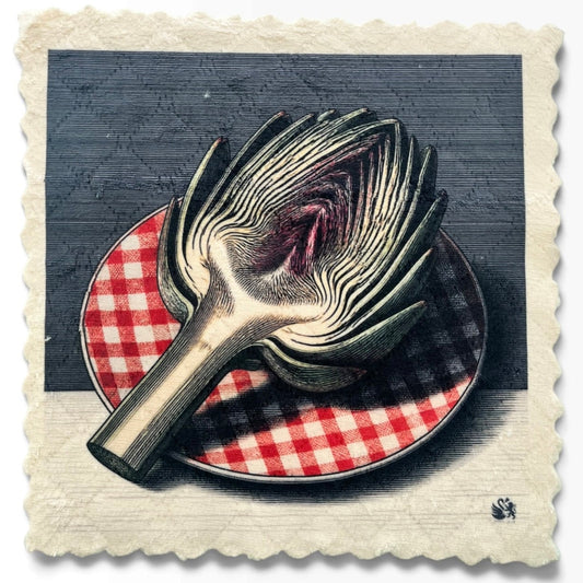 578. ARTICHOKE GINGHAM – Mikrofaser Putztuch