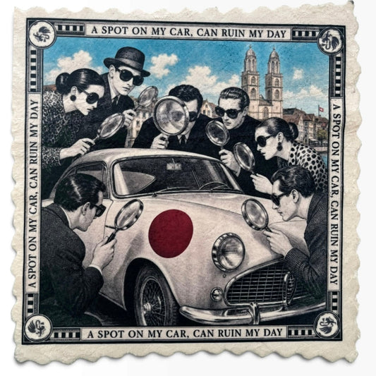 579. A SPOT ON MY CAR – ZÜRICH EDITION – Mikrofaser Putztuch