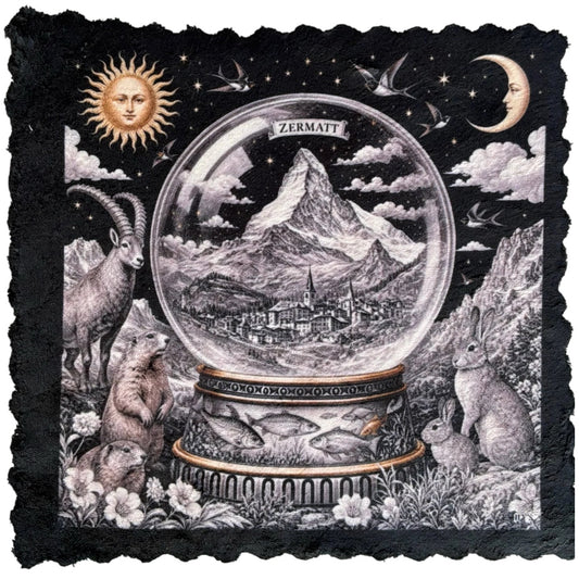 296. ZERMATT SNOW GLOBE