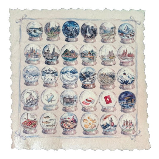 263. SWISS SNOW GLOBE COLLECTION