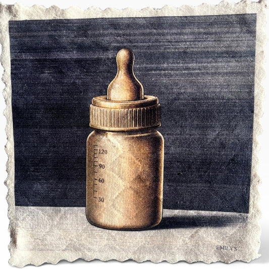 567. GOLDEN BABY BOTTLE