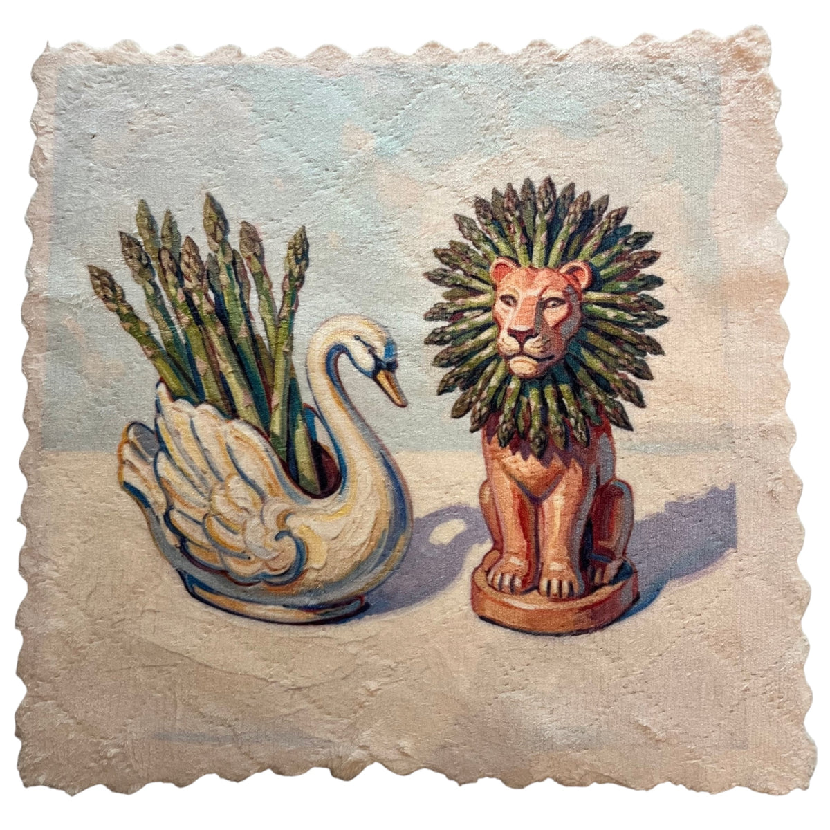 515. ZÜRICH ASPARAGUS ROYALS – Mikrofaser Putztuch
