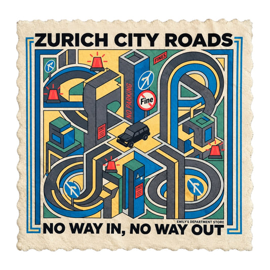 161. ZÜRICH CITY ROADS – Mikrofaser Putztuch