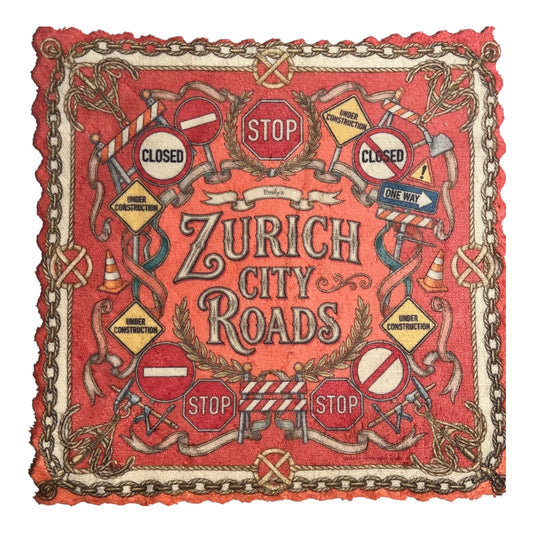 548. ZÜRICH CITY ROADS – Mikrofaser Putztuch