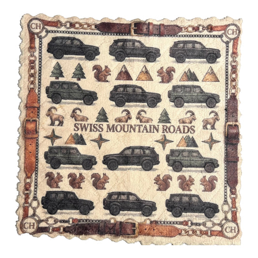 550. SWISS MOUNTAIN ROADS – Mikrofaser Putztuch