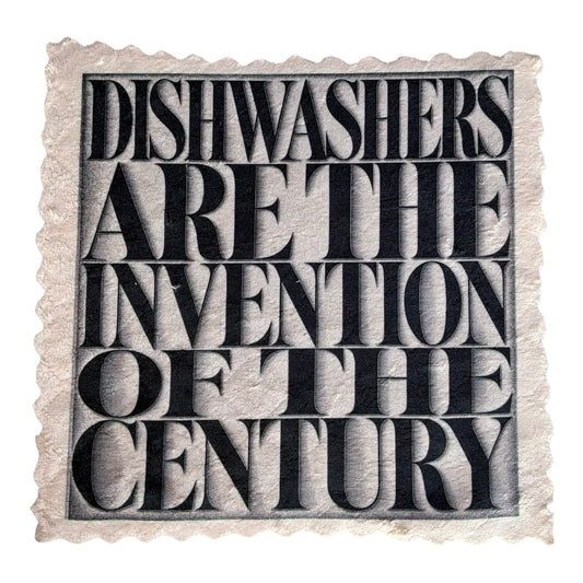 287. DISHWASHERS ARE THE INVENTION OF THE CENTURY – Mikrofaser Putztuch