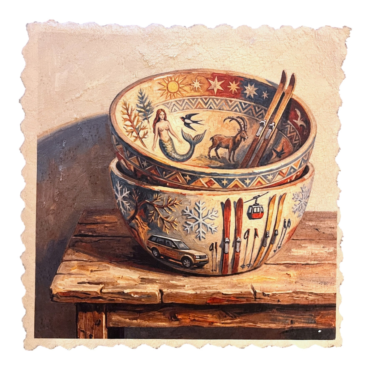 632. ENGADIN SGRAFFITO SKI – Mikrofaser Putztuch
