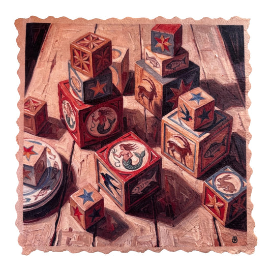 199. ENGADIN SGRAFFITO CUBES – Mikrofaser Putztuch