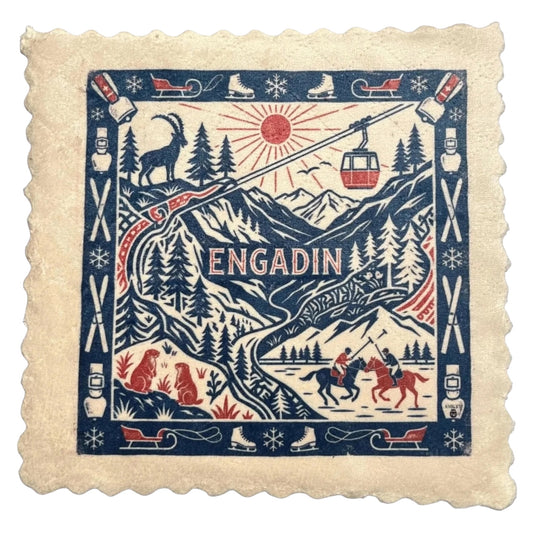 388. ENGADIN WINTER ADVENTURE Mikrofaser Putztuch