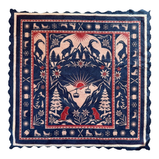 209. ENGADIN WINTER SYMBOLS – Mikrofaser Putztuch