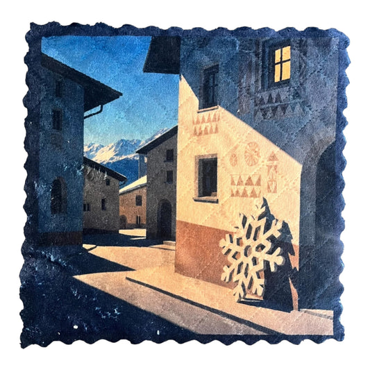 119. ENGADIN VILLAGE SHADOWS – Mikrofaser Putztuch
