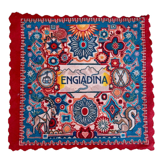 306. ENGADINA ALPINE ORNAMENT – Mikrofaser Putztuch
