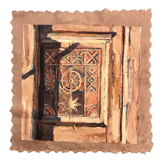 461. ENGADIN SGRAFFITO DOOR – Mikrofaser Putztuch