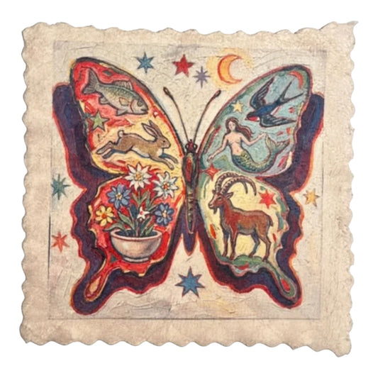 369. ENGADIN BUTTERFLY SGRAFITTO Mikrofaser Putztuch