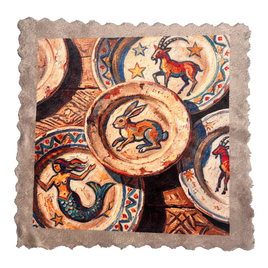 453. ENGADIN SGRAFFITO CERAMIC STORIES – Mikrofaser Putztuch