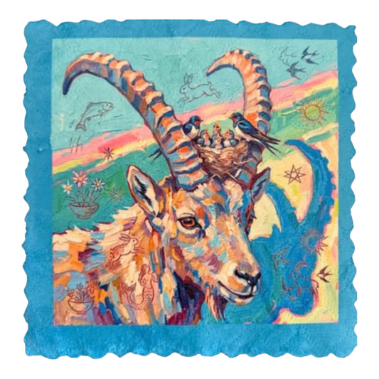 272. COLORFUL IBEX - Mikrofaser Putztuch