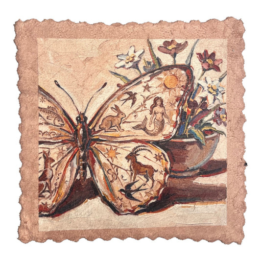 463. ENGADIN SGRAFFITO BUTTERFLY – Mikrofaser Putztuch