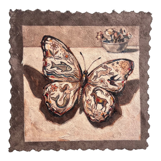 459. ENGADIN SGRAFFITO BUTTERFLY – Mikrofaser Putztuch