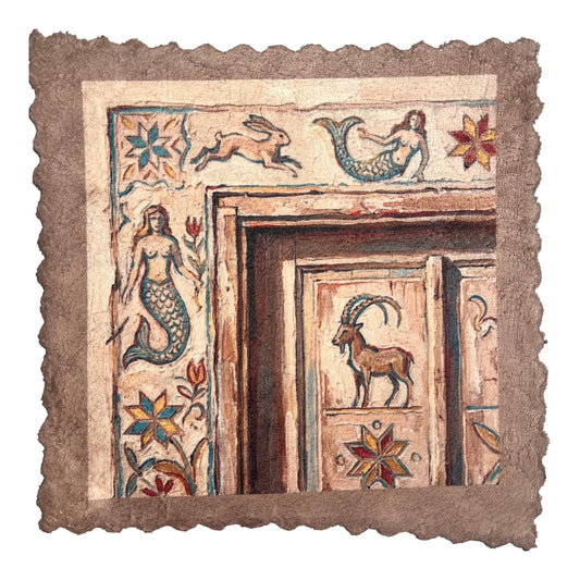 462. ENGADIN SGRAFFITO HERITAGE DOOR – Mikrofaser Putztuch