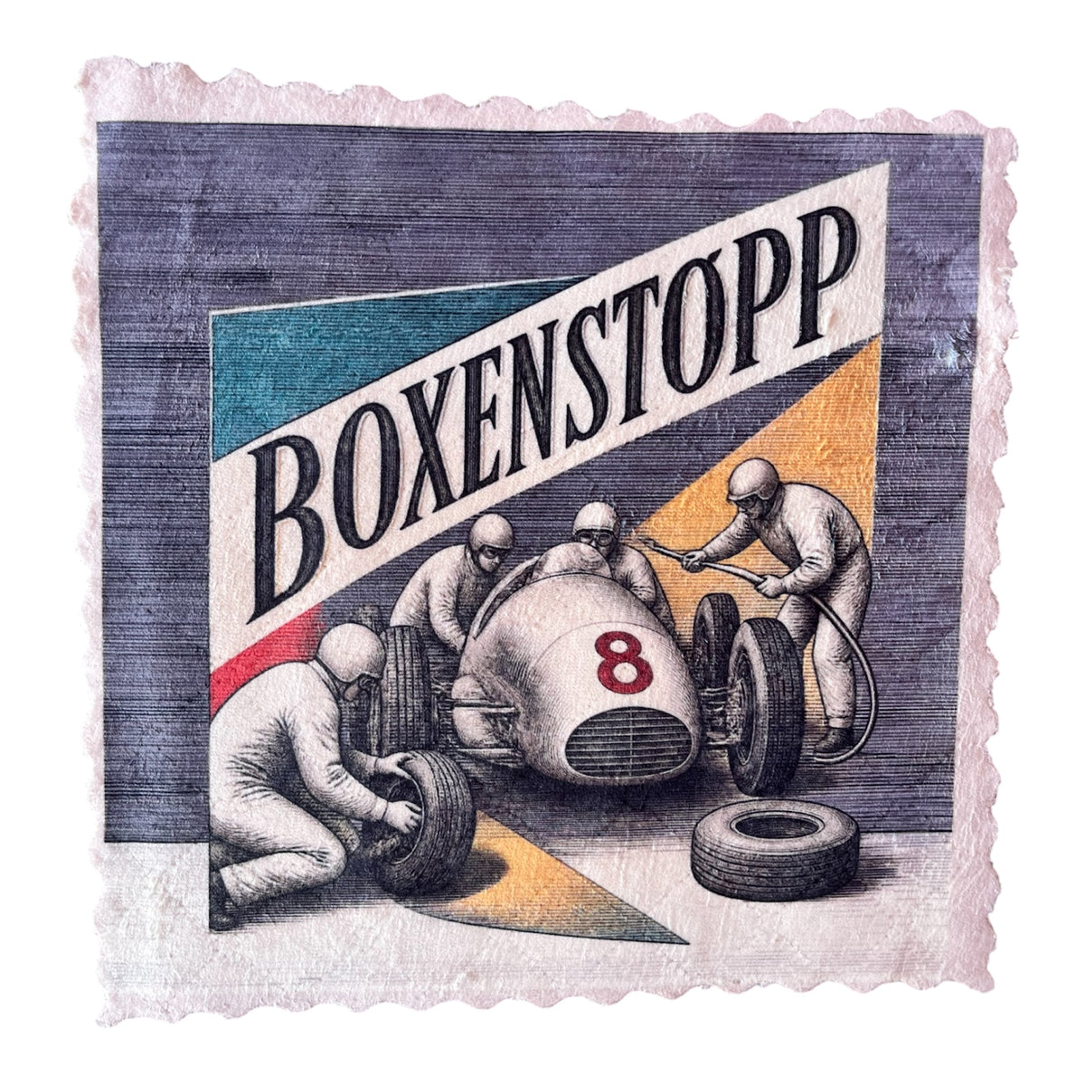 652. BOXENSTOPP RACING TEAM - Microfaser Putztuch