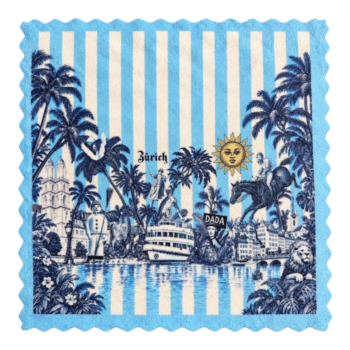 765. ZÜRICH TROPICAL – Microfaser Putztuch