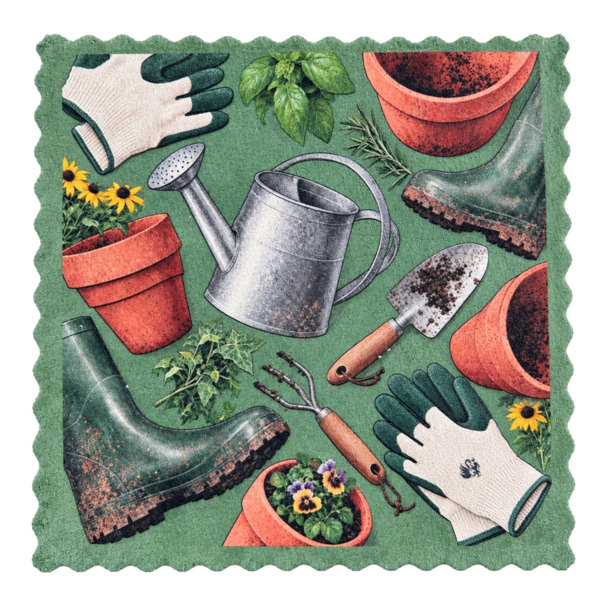 786. GARDENING CLEANING CLUB – Microfaser Putztuch