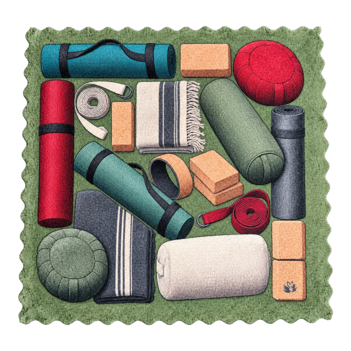 784. YOGA CLEANING CLUB – Microfaser Putztuch