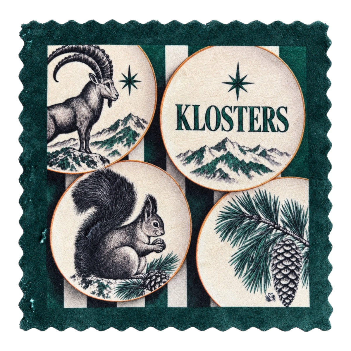 785. KLOSTERS ALPINE – Microfaser Putztuch