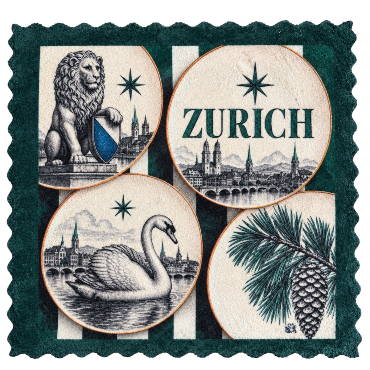 782. ZURICH ALPINE – Microfaser Putztuch