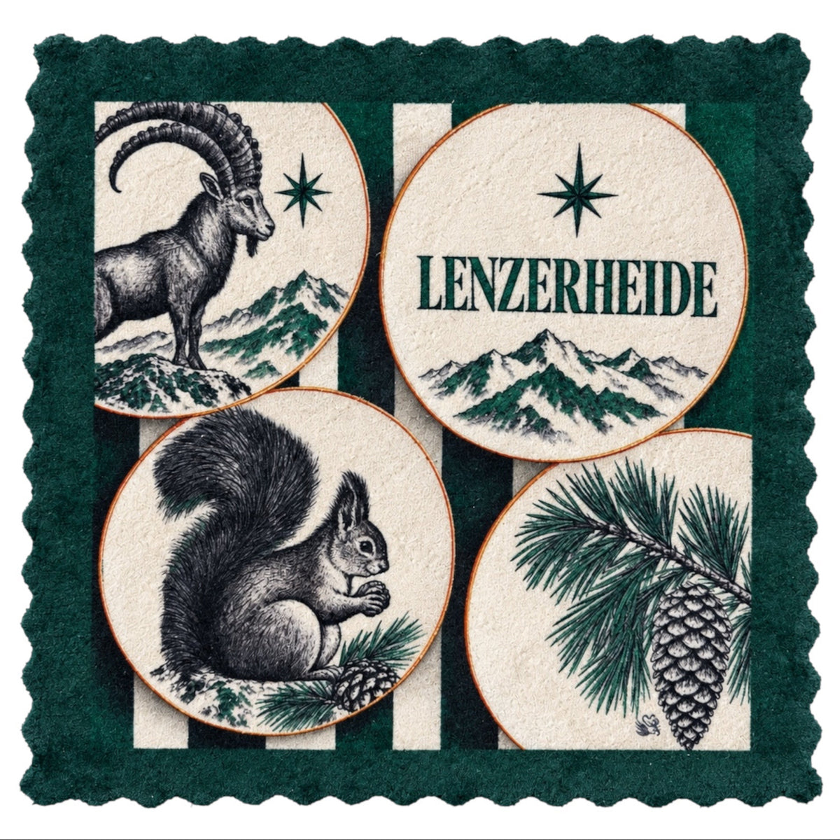 780. LENZERHEIDE ALPINE – Microfaser Putztuch